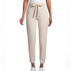 D. EXTERIOR Sparkle-Trim Jersey Jogger Pants